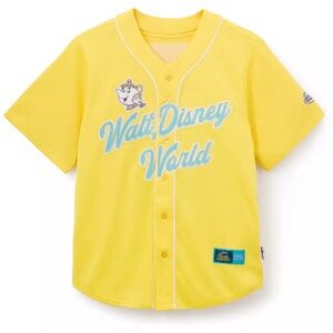 Walt Disney World Beauty & the Beast Princess Belle Adult Baseball Jersey NEW